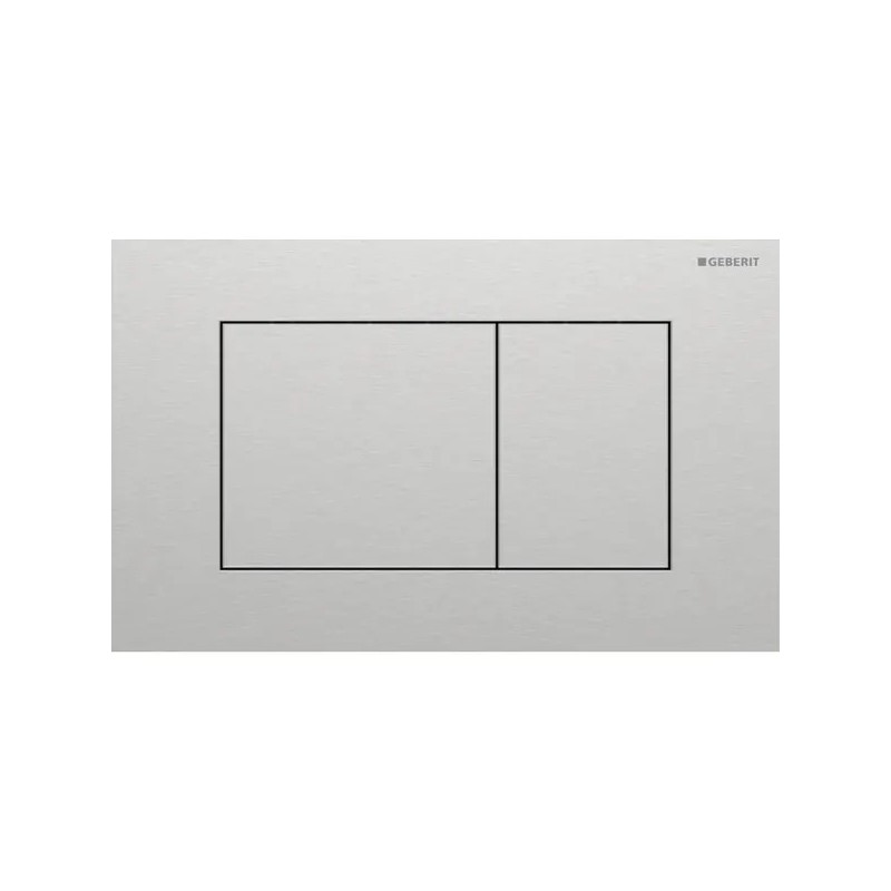 Pulsador Geberit Sigma40 para doble descarga, square