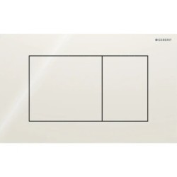 Pulsador Geberit Sigma40 para doble descarga, square