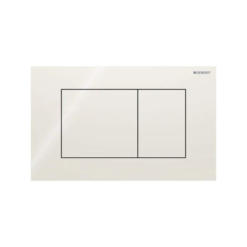 Pulsador Geberit Sigma40 para doble descarga, square