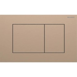 Pulsador Geberit Sigma40 para doble descarga, square