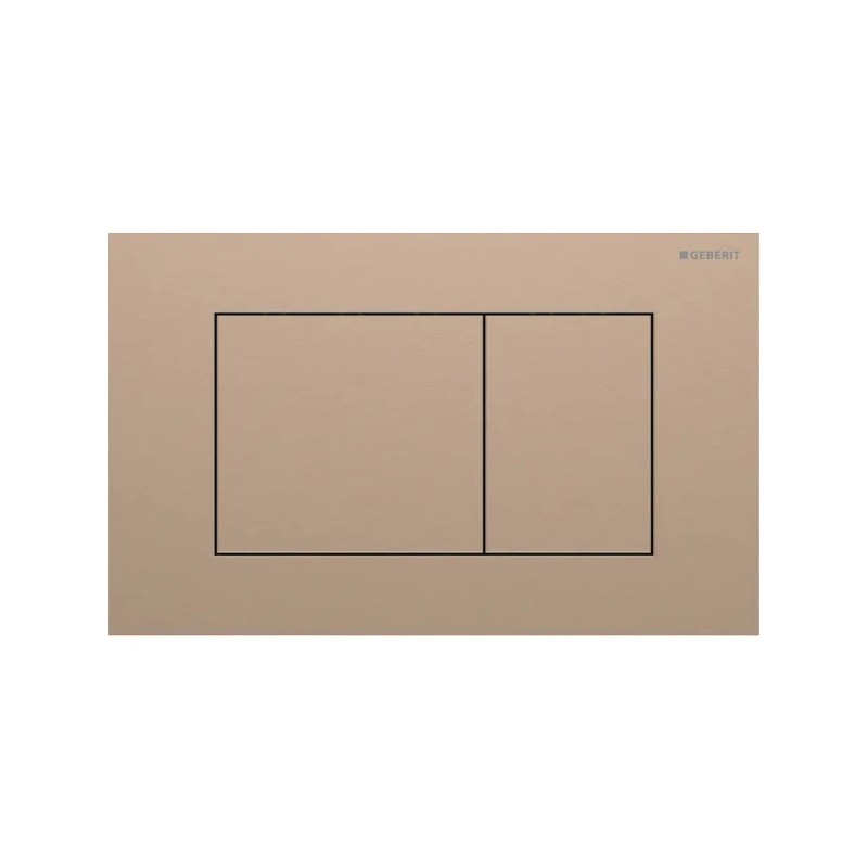 Pulsador Geberit Sigma40 para doble descarga, square