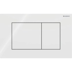 Pulsador Geberit Sigma40 para doble descarga, square