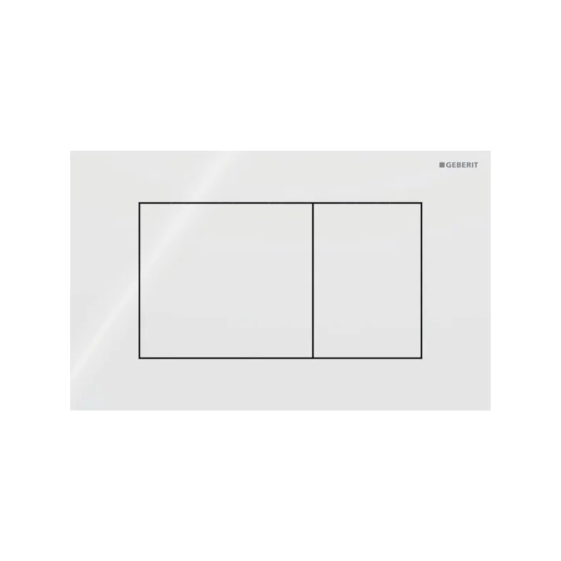 Pulsador Geberit Sigma40 para doble descarga, square