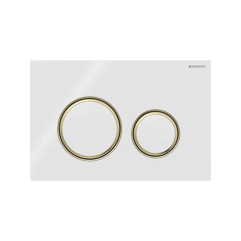 Pulsador Geberit Sigma50 (ex. Sigma21) para doble descarga, round Pulsador Geberit Sigma50 (ex. Sigma21) para doble descarga, round