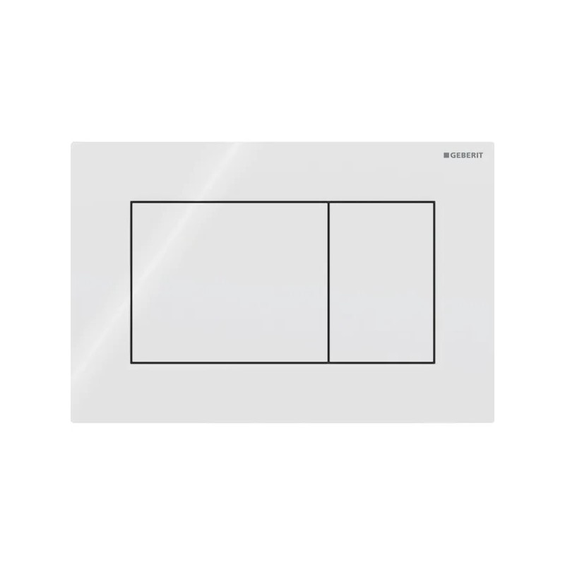 Pulsador Geberit Sigma01 para doble descarga, square