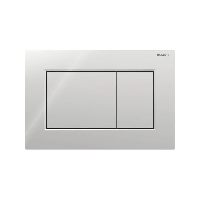Pulsador Geberit Sigma01 para doble descarga, square