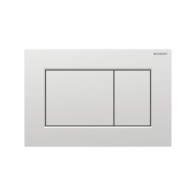 Pulsador Geberit Sigma01 para doble descarga, square Pulsador Geberit Sigma01 para doble descarga, square