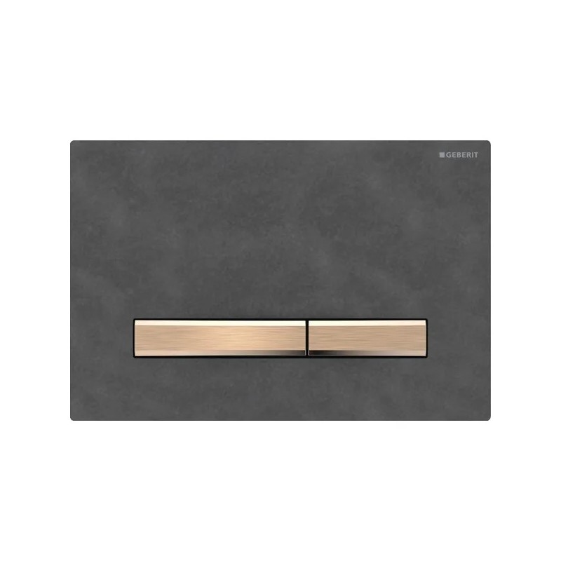 Pulsador Geberit Sigma50 para doble descarga, square