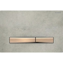Pulsador Geberit Sigma50 para doble descarga, square