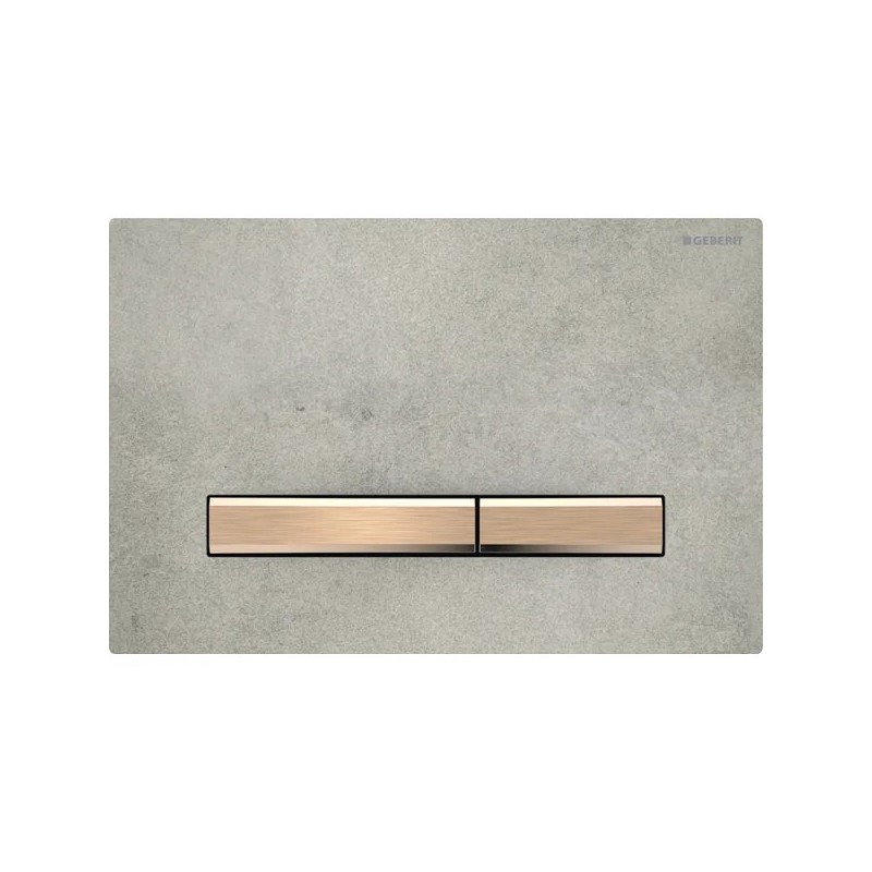 Pulsador Geberit Sigma50 para doble descarga, square