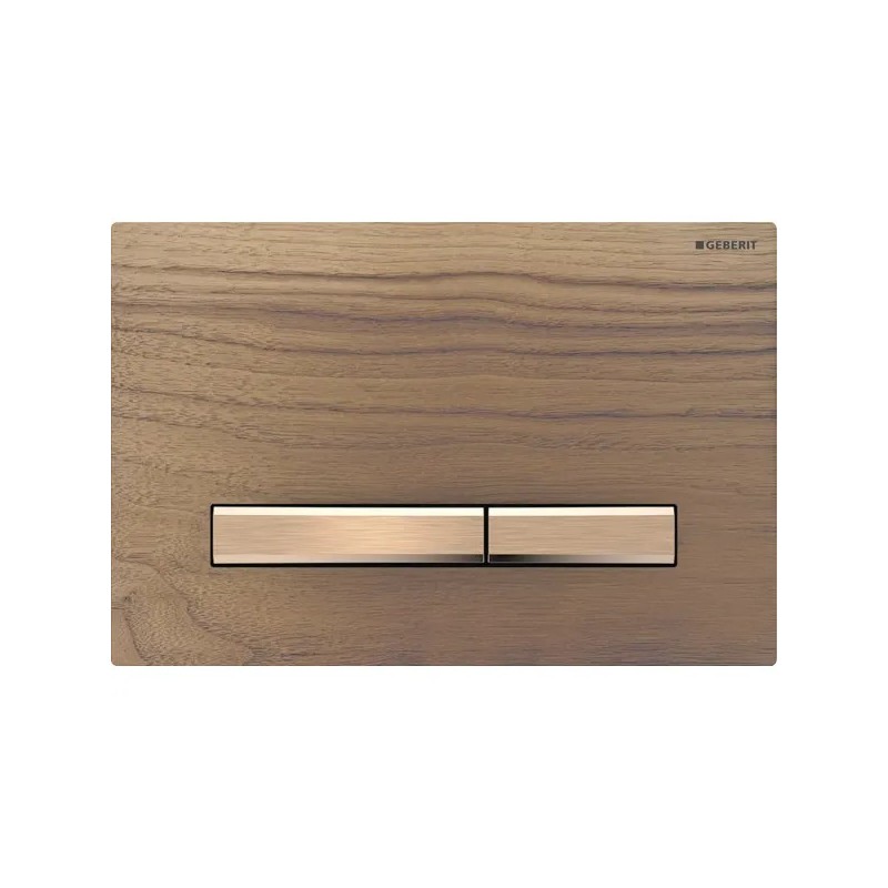Pulsador Geberit Sigma50 para doble descarga, square