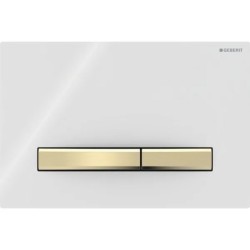 Pulsador Geberit Sigma50 para doble descarga, square