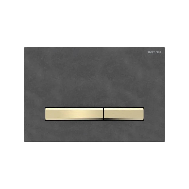 Pulsador Geberit Sigma50 para doble descarga, square