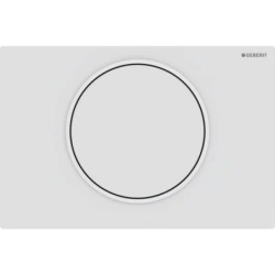 Pulsador Geberit Sigma10 para descarga interrumpible, round