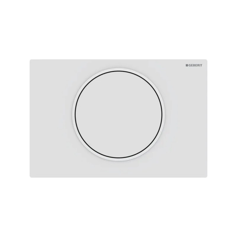 Pulsador Geberit Sigma10 para descarga interrumpible, round