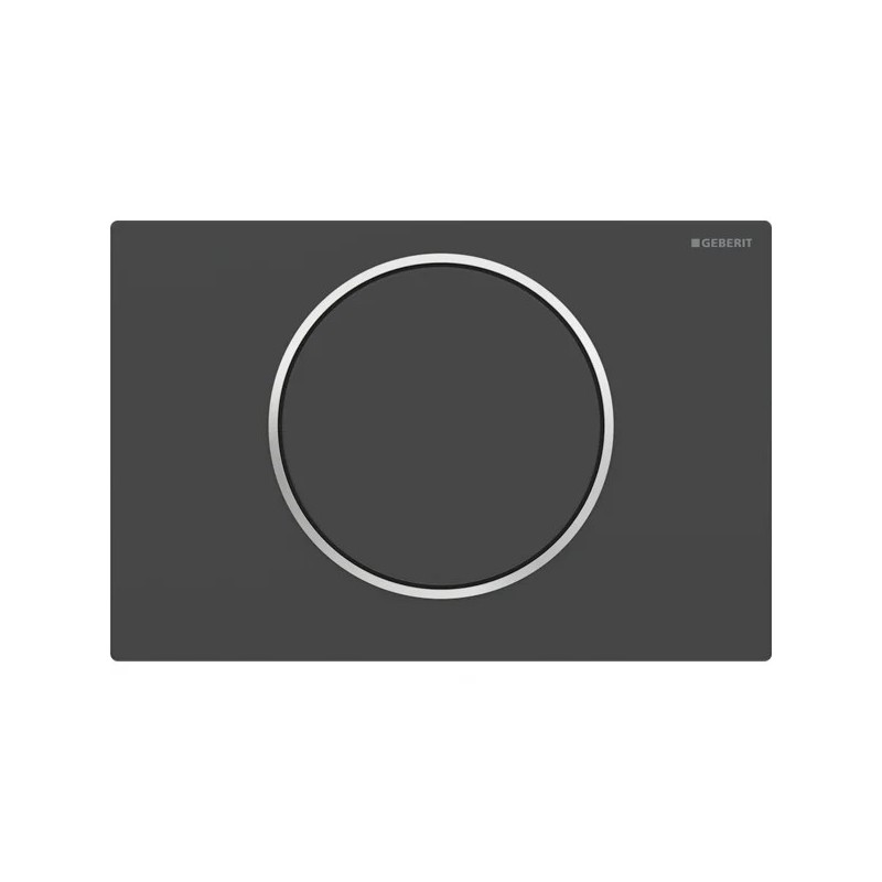 Pulsador Geberit Sigma10 para descarga interrumpible, round