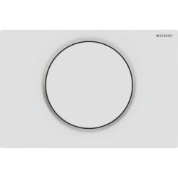 Pulsador Geberit Sigma10 para descarga interrumpible, round