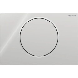 Pulsador Geberit Sigma10 para descarga interrumpible, round