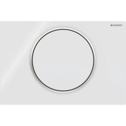 Pulsador Geberit Sigma10 para descarga interrumpible, round