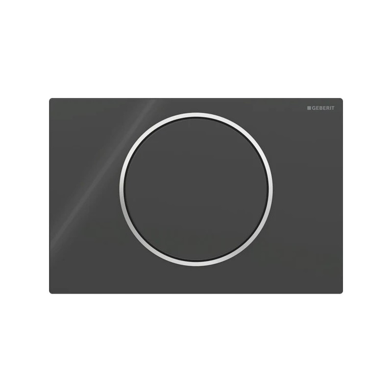 Pulsador Geberit Sigma10 para descarga interrumpible, round