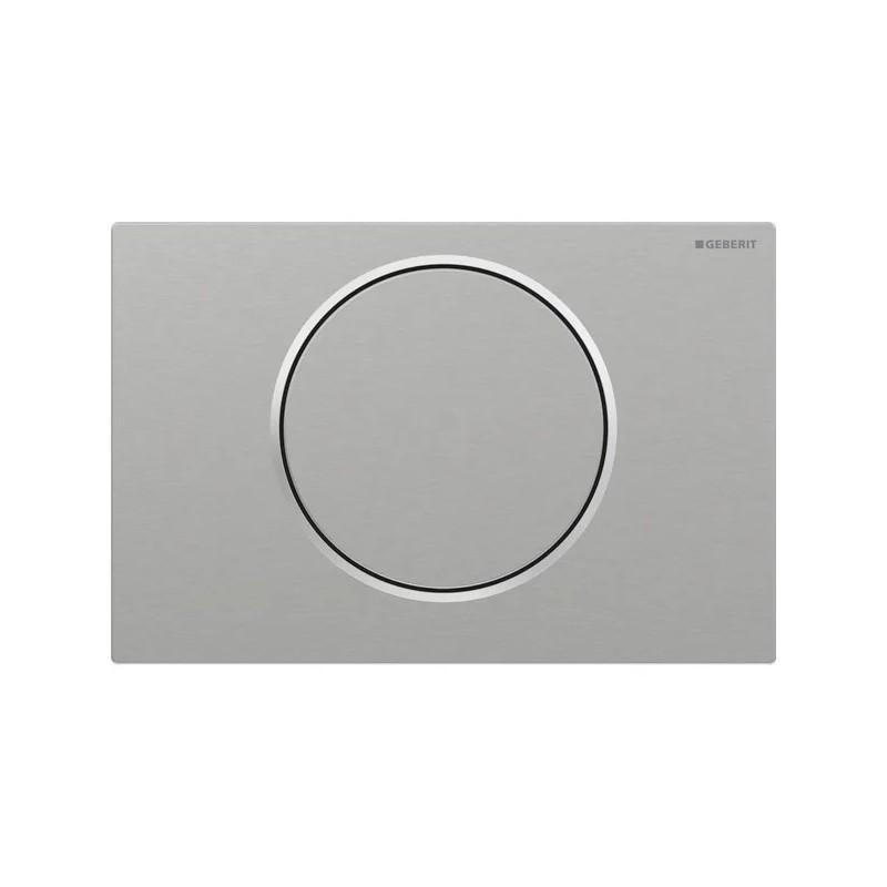 Pulsador Geberit Sigma10 para descarga interrumpible, round