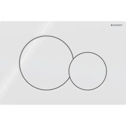 Pulsador Geberit Sigma01 para doble descarga, round