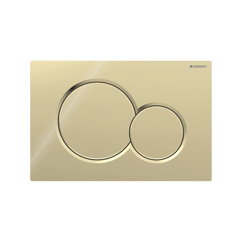 Pulsador Geberit Sigma01 para doble descarga, round