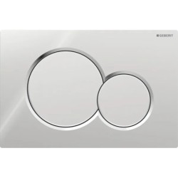 Pulsador Geberit Sigma01 para doble descarga, round