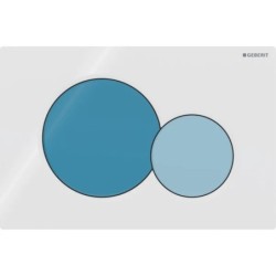 Pulsador Geberit Sigma01 para doble descarga, round, para inodoro Bambini