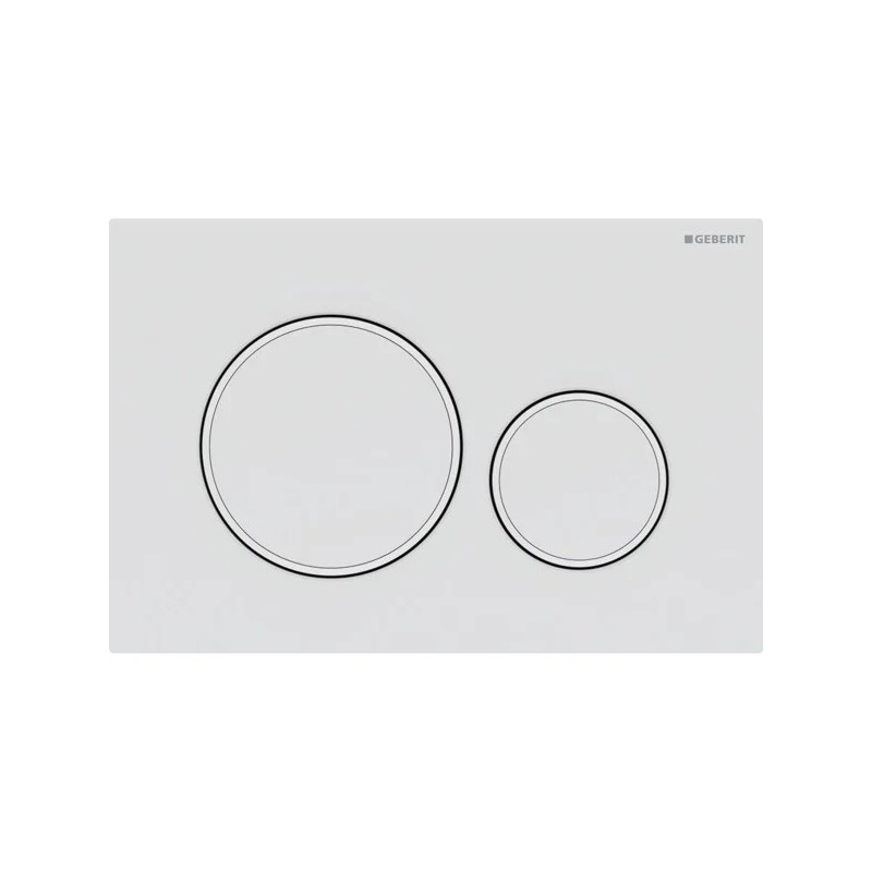 Pulsador Geberit Sigma20 para doble descarga, round