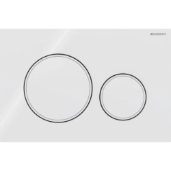 Pulsador Geberit Sigma20 para doble descarga, round