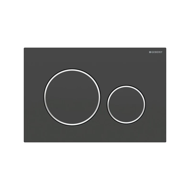 Pulsador Geberit Sigma20 para doble descarga, round