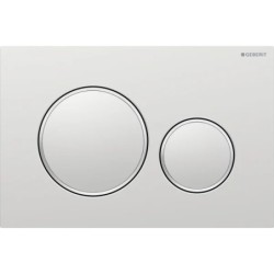 Pulsador Geberit Sigma20 para doble descarga, round
