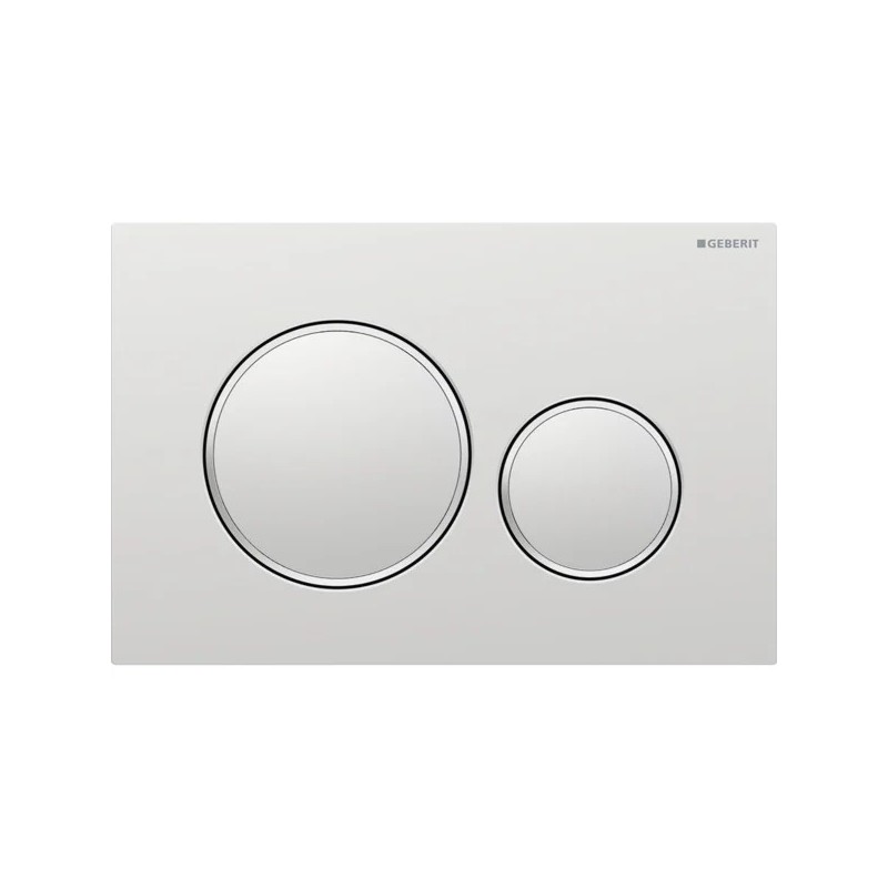 Pulsador Geberit Sigma20 para doble descarga, round