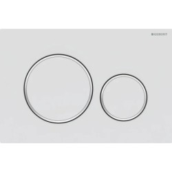 Pulsador Geberit Sigma20 para doble descarga, round