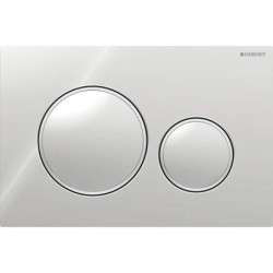 Pulsador Geberit Sigma20 para doble descarga, round