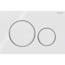 Pulsador Geberit Sigma20 para doble descarga, round