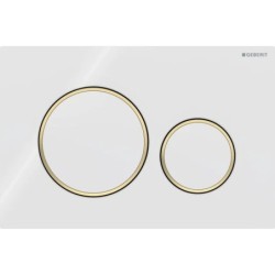 Pulsador Geberit Sigma20 para doble descarga, round