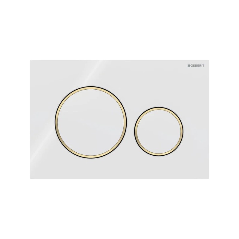 Pulsador Geberit Sigma20 para doble descarga, round