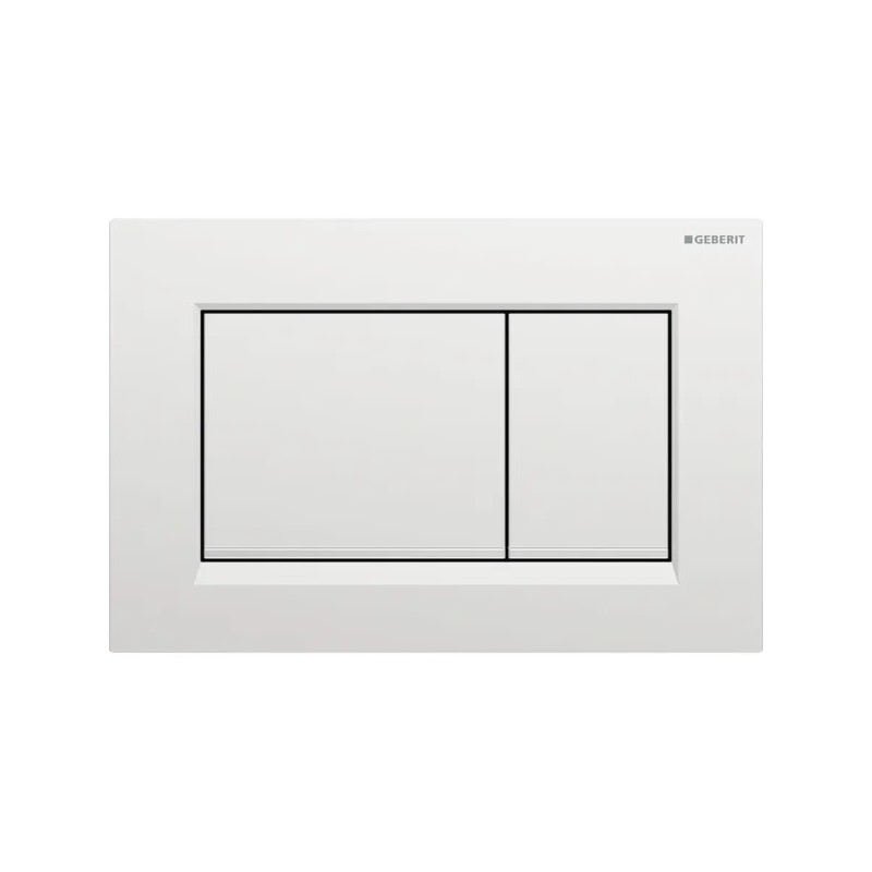 Pulsador Geberit Sigma20 (ex. Sigma30) para doble descarga, square