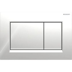 Pulsador Geberit Sigma20 (ex. Sigma30) para doble descarga, square