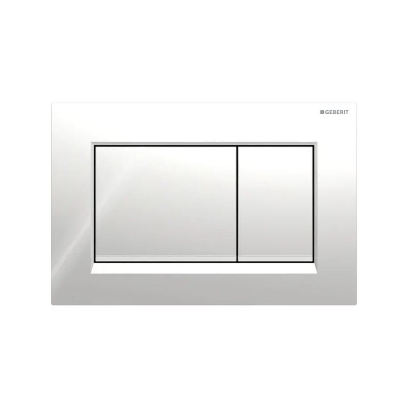 Pulsador Geberit Sigma20 (ex. Sigma30) para doble descarga, square
