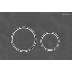 Pulsador Geberit Sigma50 (ex. Sigma21) para doble descarga, round, color metálico cromado