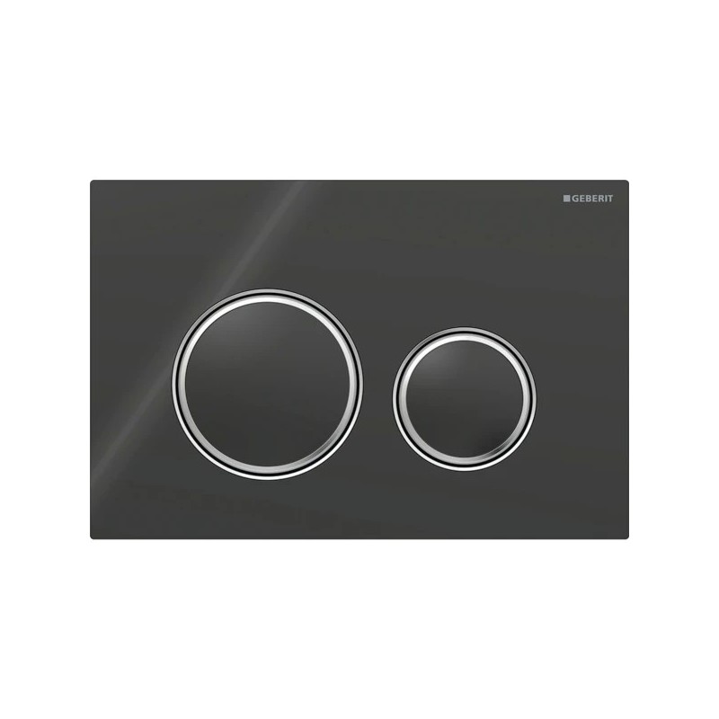 Pulsador Geberit Sigma50 (ex. Sigma21) para doble descarga, round, color metálico cromado