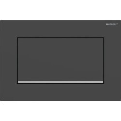 Pulsador Geberit Sigma10 (ex. Sigma30) para descarga interrumpible, square, atornillable