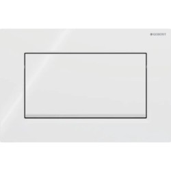 Pulsador Geberit Sigma10 (ex. Sigma30) para descarga interrumpible, square, atornillable