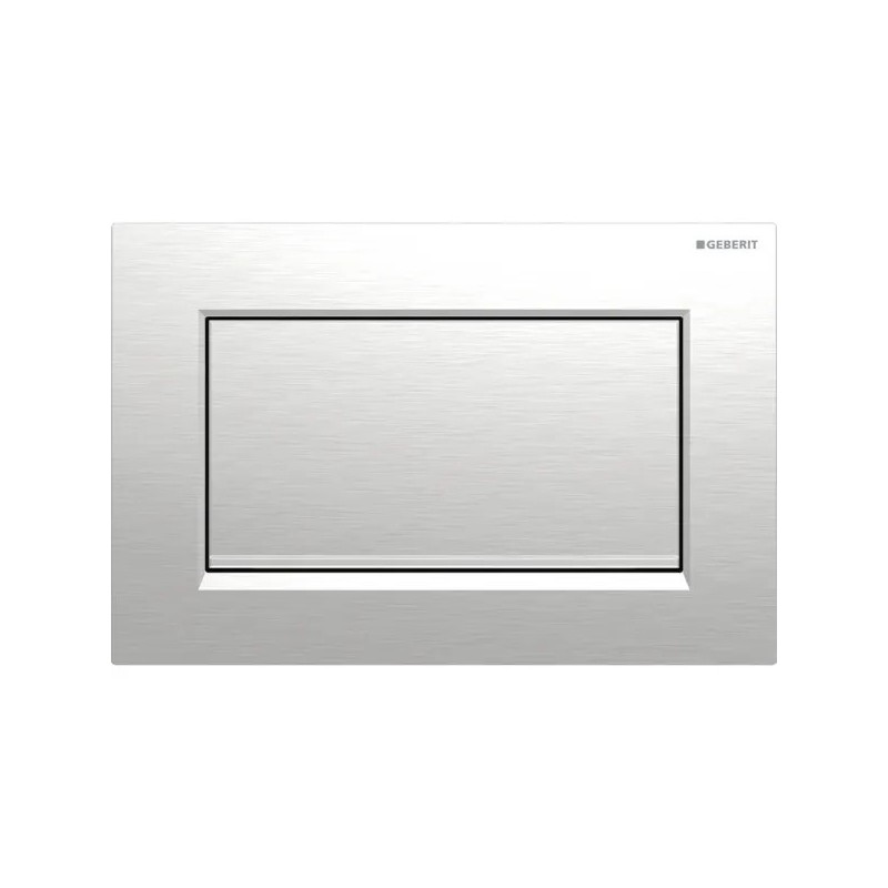 Pulsador Geberit Sigma10 (ex. Sigma30) para descarga interrumpible, square, atornillable