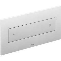Pulsador Visign for Style 12, plástico, metal y cristal, doble descarga, cisternas empotradas