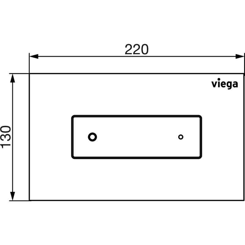 Viega Pulsador Style22 Oro