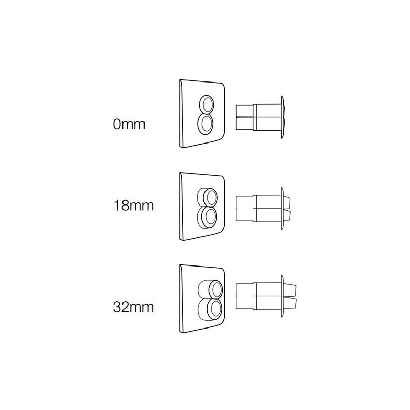 Oli Pulsador Easy Dual Bl 11640